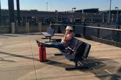 Conny am JFK Airport