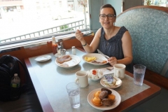 Frühstück in einem Diner