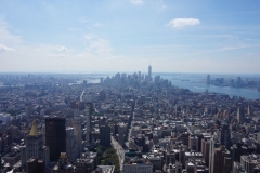 Downtown Manhattan vom Empire State Building