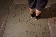 Michi in den Fußstapfen von Jack Nickolson