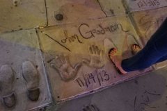 John Goodman hat riesen Latschen