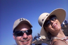 Gute Laune am Strand von Santa Barbara