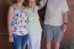 Pat mit Conny und Ian