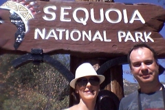 Eingang Sequoia Nationalpark