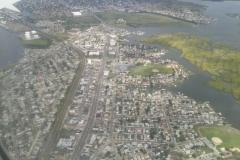 Anflug auf New York