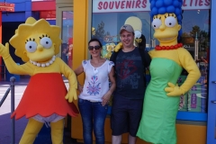 wir mit den Simpson Ladies
